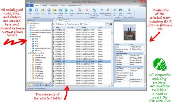 скриншот WinCatalog 2014