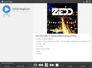 скриншот Lumia Player