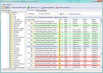 скриншот Music Duplicate Remover