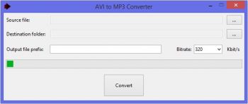 скриншот Best AVI To MP3 Converter