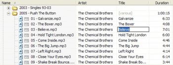 скриншот MP3 Tag Editor
