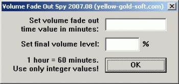 скриншот Volume Fade Out Spy