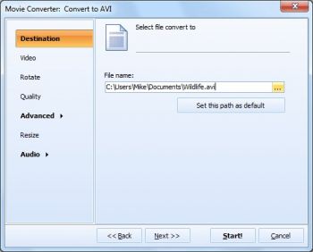 скриншот Total Movie Converter