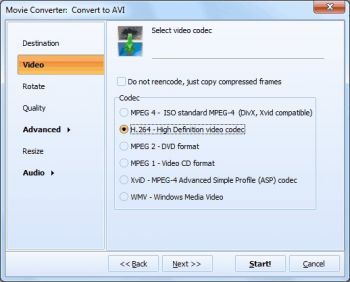 скриншот Total Movie Converter