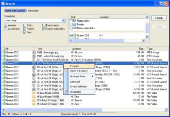 скриншот Smart CD Catalog Pro