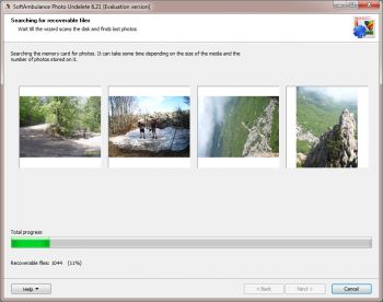 скриншот SoftAmbulance Photo Undelete