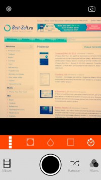 скриншот Retrica