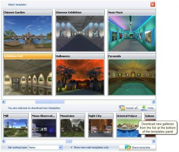 скриншот Photo! 3D Album