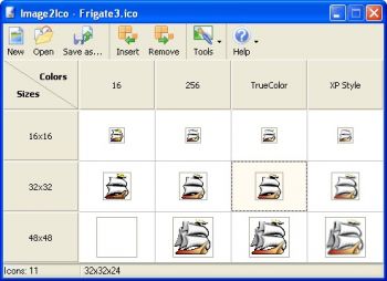 скриншот Image2Ico