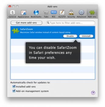 скриншот SafariZoom