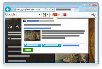 скриншот Google Toolbar beta