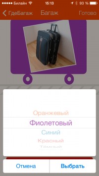 скриншот ГдеБагаж