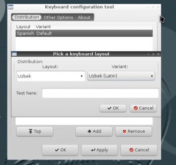 скриншот Xkbind