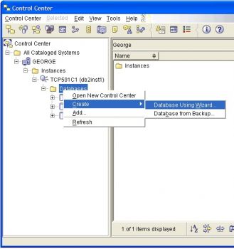 скриншот MS SQL Server to DB2