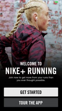 скриншот Nike+ Running