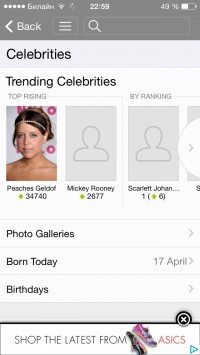 скриншот IMDb Movies & TV