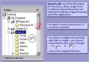 скриншот MouseImp Pro Live! Source Code