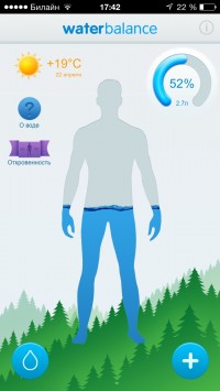 скриншот Waterbalance