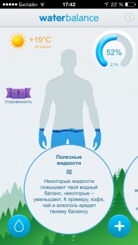 скриншот Waterbalance