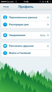 скриншот Waterbalance