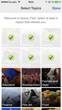 скриншот Quora