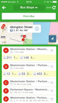 скриншот Citymapper