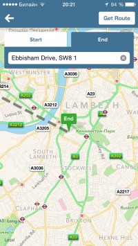 скриншот Citymapper