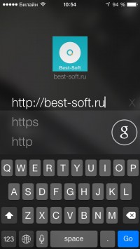 скриншот Opera Coast