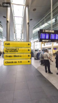 скриншот CPH Airport