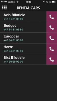 скриншот Oslo Airport