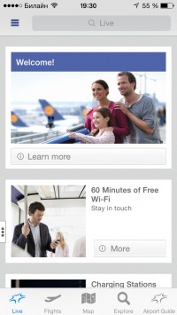 скриншот Frankfurt Airport (FRA Airport)