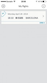 скриншот BrusselsAirport Flightplanner