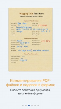 скриншот Notability