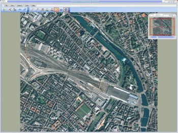 скриншот Transnavicom Satellite Map of Zurich