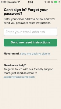 скриншот Basecamp