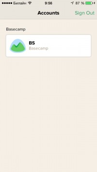 скриншот Basecamp