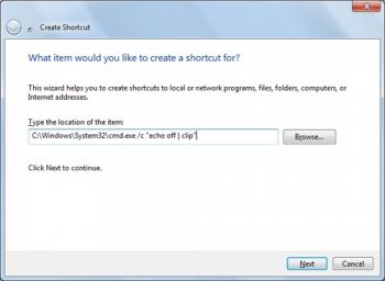 скриншот ClipbrdClear