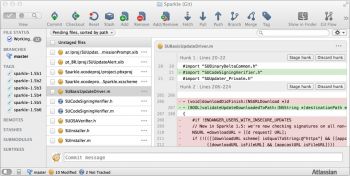 скриншот SourceTree