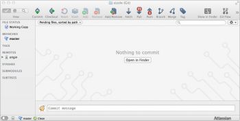 скриншот SourceTree