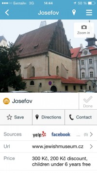 скриншот Prague Travel Guide by Triposo
