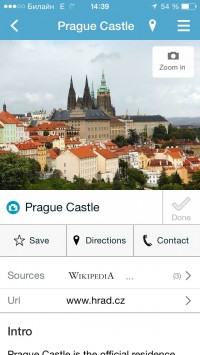 скриншот Prague Travel Guide by Triposo