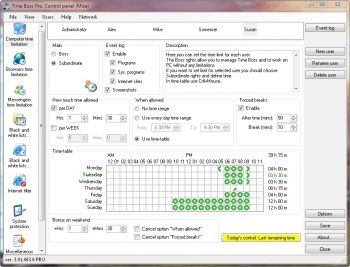 скриншот TimeBoss