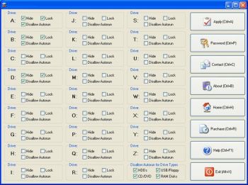 скриншот Easy Disk Drive Safeguard