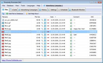 скриншот Bluetooth Promoter 24x7