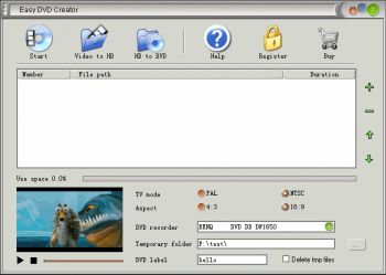 скриншот Presentation CD-DVD creator
