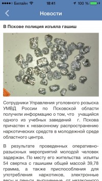 скриншот МВД России