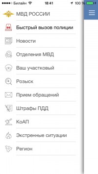 скриншот МВД России