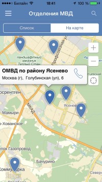 скриншот МВД России