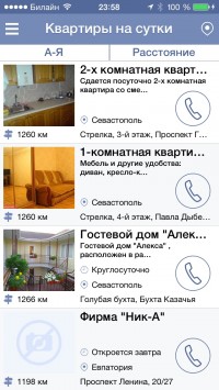 скриншот Крым Crimea