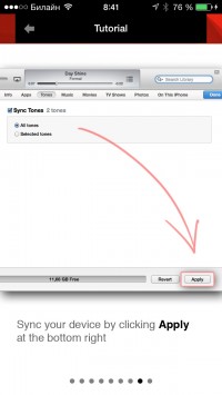 скриншот Ringtones for iOS 7